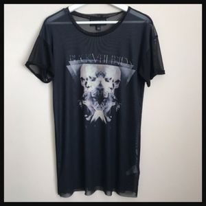 Black veil bride (mesh top)